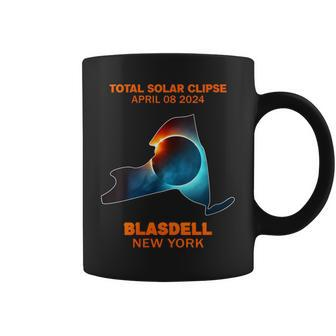 Blasdell New York Total Solar Eclipse 2024 Coffee Mug - Thegiftio UK