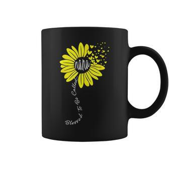 Blessed To Be Called Nana Happy Sunflower Family Coffee Mug - Monsterry AU