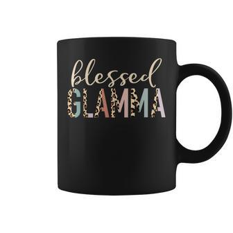 Blessed Glamma Cute Leopard Print Coffee Mug - Thegiftio UK
