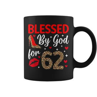 Blessed By God 62 Year Old 62Nd Birthday It's My 62Nd Bday Coffee Mug - Thegiftio UK