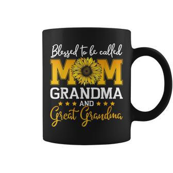 Blessed Mom Great Grandma For Christmas Birthday Coffee Mug | Mazezy UK