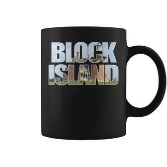 Block Island Lighthouse Souvenir Rhode Island Beach Keepsake Coffee Mug - Monsterry CA