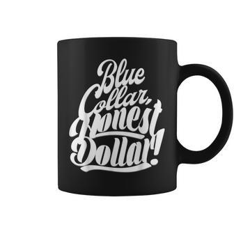 Blue Collar Skilled Labor Day American Worker Vintage Coffee Mug - Monsterry AU