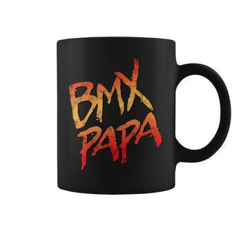 Bmx Papa Vintage Bmx Bike Family Matching Coffee Mug - Monsterry