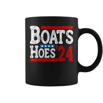 Boats & Hoes 24 Vintage Logo For Your Step Brothers Coffee Mug - Seseable