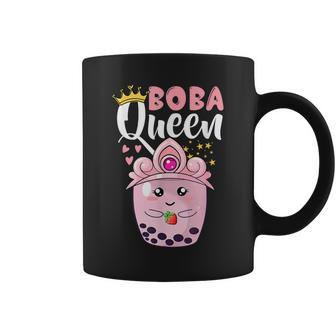 Boba Queen For N Girls Boba Bubble Tea Kawaii Japanese Coffee Mug - Monsterry UK