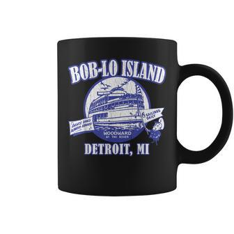 Boblo Island Vintage Look Detroit Michigan Coffee Mug - Monsterry DE