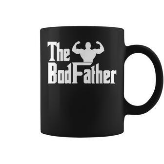 The Bod Father Muscular Dad Bod Birthday Fathers Day Fitness Coffee Mug - Seseable