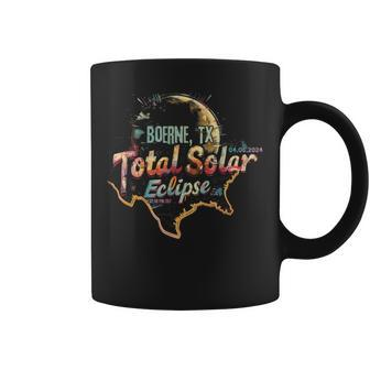 Boerne Tx 2024 Total Solar Eclipse Coffee Mug | Mazezy