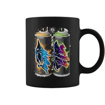 Bombes De Peinture Graffiti Les Piliers De L'art Urbain Tasse - Cadeauxyz