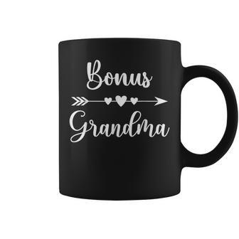 Bonus Grandma Mother's Day Step Grandma Fun Grandmother Coffee Mug - Monsterry AU