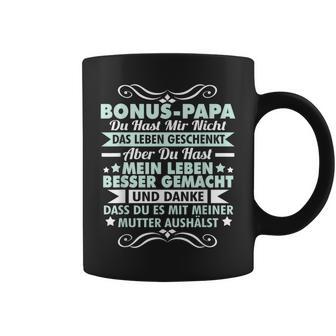 Bonus Papa Stepfather Leben Besser Gemacht Father's Day Tassen - Geschenkecke