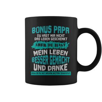 Bonus Papa Stiefvater Sprüche Geschenk For Dads And Dad Tassen - Geschenkecke