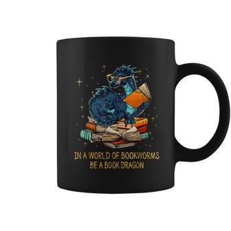 Books Lovers Bookworm Geek Nerd Be Book Dragon Idea Coffee Mug - Thegiftio UK