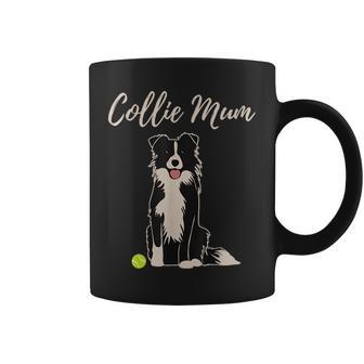 Border Collie Mum Merch For Cute Border Collie Dog Mum Coffee Mug - Seseable