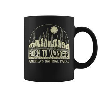 Born To Wander America's National Park Coffee Mug - Seseable