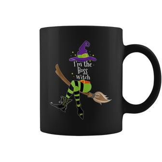 Im The Boss Witch Halloween Matching Group Costume Coffee Mug | Crazezy UK