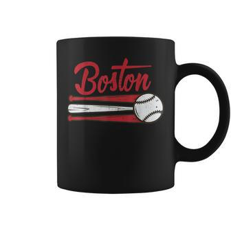 Boston Baseball Vintage Distressed Met At Gameday Coffee Mug - Thegiftio UK