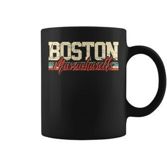 Boston Massachusetts Vintage Coffee Mug - Monsterry DE