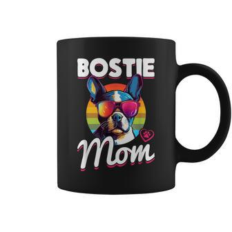 Boston Terrier Bostie Dog Breed Pet Bostie Mom Coffee Mug - Seseable