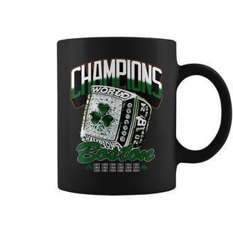 Boston World Champions Ring 2024 Coffee Mug - Monsterry DE
