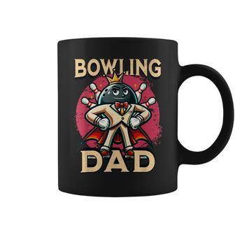 Bowling Dad Usa Flag Patriotic American Bowler Father's Day Coffee Mug - Thegiftio UK