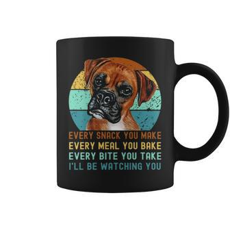 Boxer Dog Every Snack You Make Coffee Mug | Mazezy