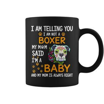 Boxer Said Mom Coffee Mug | Mazezy