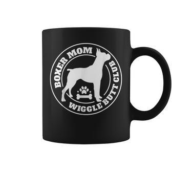 Boxer Mom Wiggle Butt Club Boxer Dog For Men Coffee Mug - Monsterry