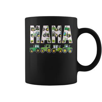 Boy Mama Farm Tractor Mom Mother's Day Coffee Mug - Monsterry