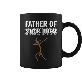 Boys Insect Dad Father's Day Father Of Stick Bugs Coffee Mug - Monsterry DE