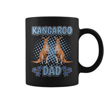 Boys Kangaroo Dad Quote Father's Day Kangaroo Coffee Mug - Monsterry AU