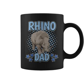 Boys Rhino Dad Rhinoceros Quote Father's Day Rhinos Coffee Mug - Monsterry DE