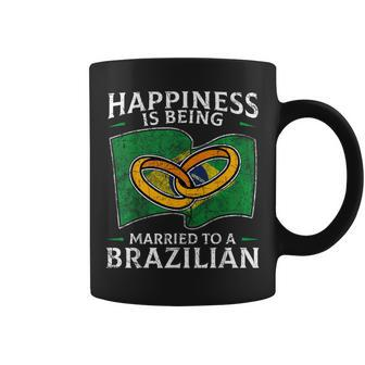 Brazilian Marriage Brazil Married Flag Wedded Culture Coffee Mug - Monsterry DE