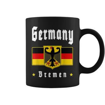 Bremen Alemania Bandera Alemana Turística Souvenir Taza de café - Regaloses