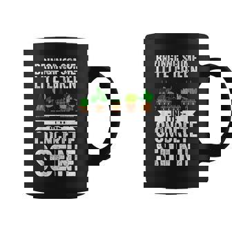 Bringing Some Little Green In The Concrete Scene Coffee Mug - Thegiftio UK