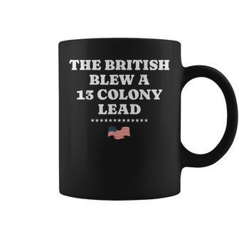 The British Blew A 13 Colony Lead Coffee Mug - Monsterry