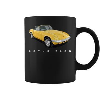 British Classic Super Cars Lotus Elan Coffee Mug - Monsterry
