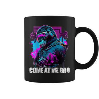 Come At Me Bro Gorilla Vr Gamer Virtual Reality Player Coffee Mug - Monsterry