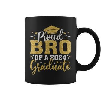 Bro Senior 2024 Proud Bro Of A Class Of 2024 Graduate Coffee Mug - Seseable