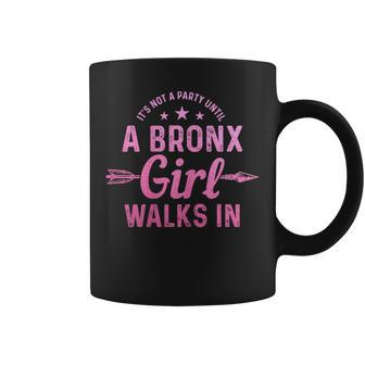 Bronx Girl New York City Nyc Pride Pink Coffee Mug - Monsterry
