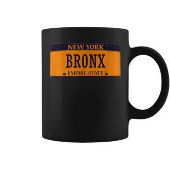 Bronx New York City Cars Plate Number Bronx Coffee Mug - Monsterry CA