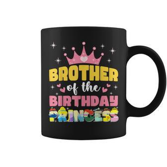 Brother Of The Birthday Princess Girl Matching Family Coffee Mug | Mazezy UK
