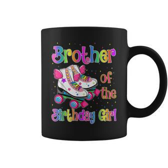 Brother Birthday Rolling Skate Birthday Family Party Coffee Mug - Monsterry