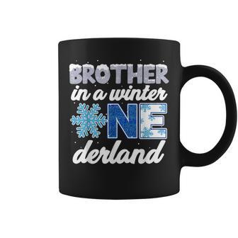 Brother In A Winter Onederland 1St Birthday Party Decoration Coffee Mug - Thegiftio UK