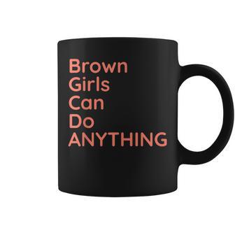 Brown Girls Can Do Anything Coffee Mug - Monsterry UK