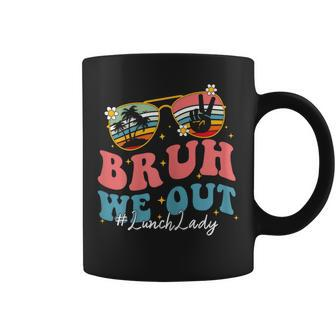 Bruh We Out Last Day Of School Lunch Lady Summer Coffee Mug - Monsterry