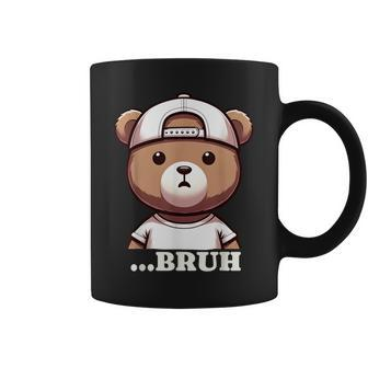 Bruh Meme Hip Hop Teddy Bear Boys Ns Nager Coffee Mug - Seseable