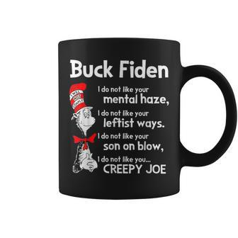 Buck Fiden I Do Not Like Your Mental Haze I Do Not Like Coffee Mug - Seseable