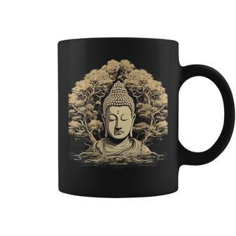 Buddha Yoga Meditation Spiritual In Nature Coffee Mug | Mazezy